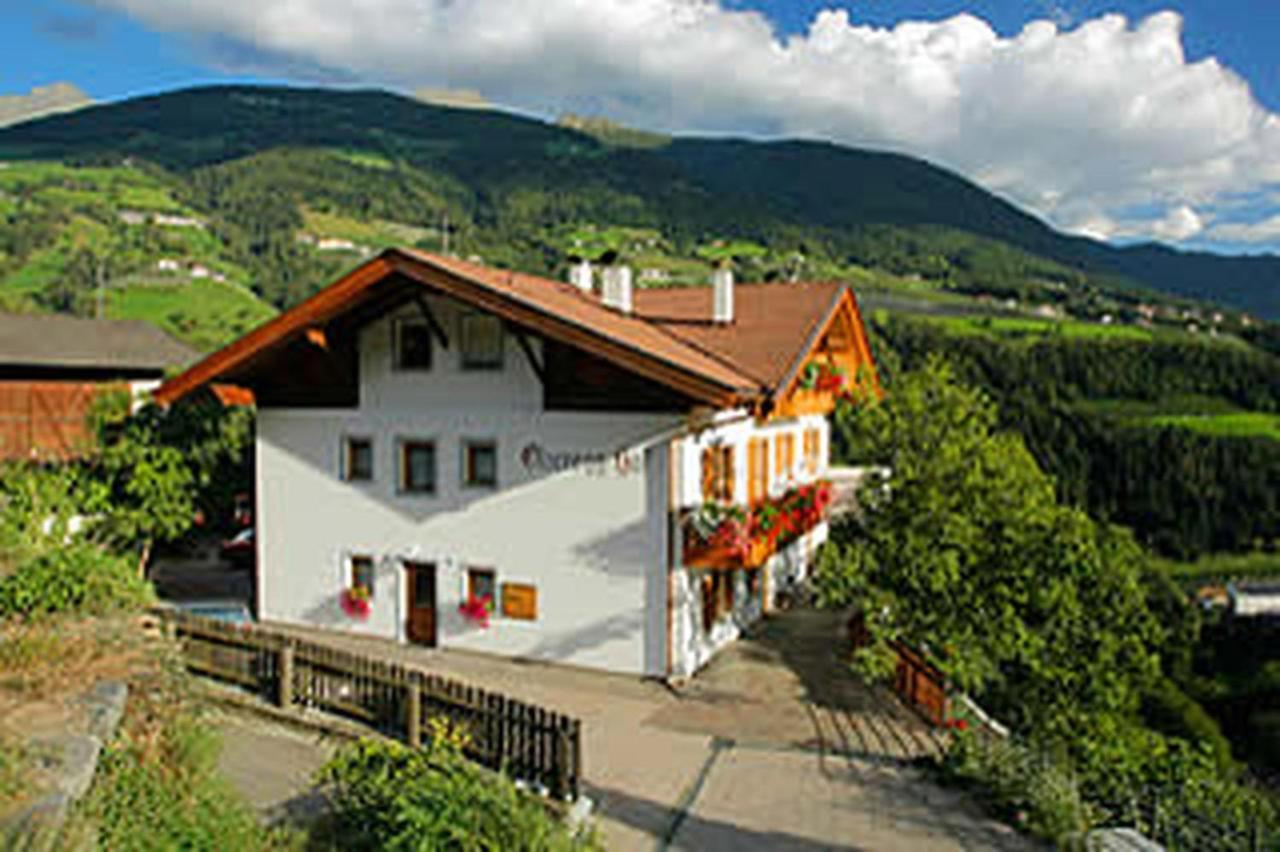 Oberegghof Ferienwohnung Garten Riffian Zewnętrze zdjęcie